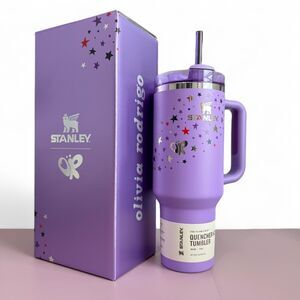 Olivia Rodrigo Stanley Cup Limited Edition Tumbler 40oz Stars Purple Guts - NEW